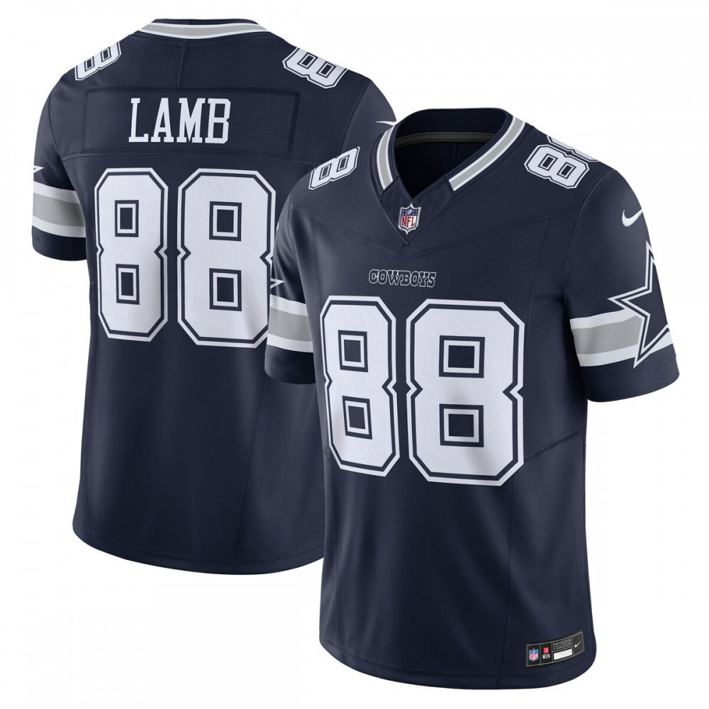 CeeDee Lamb Dallas Cowboys Nike Vapor F.U.S.E. Limited Jersey - Navy-GridironStore